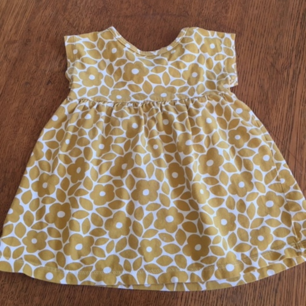 Winter Water Factory marrakeck floral yellow print